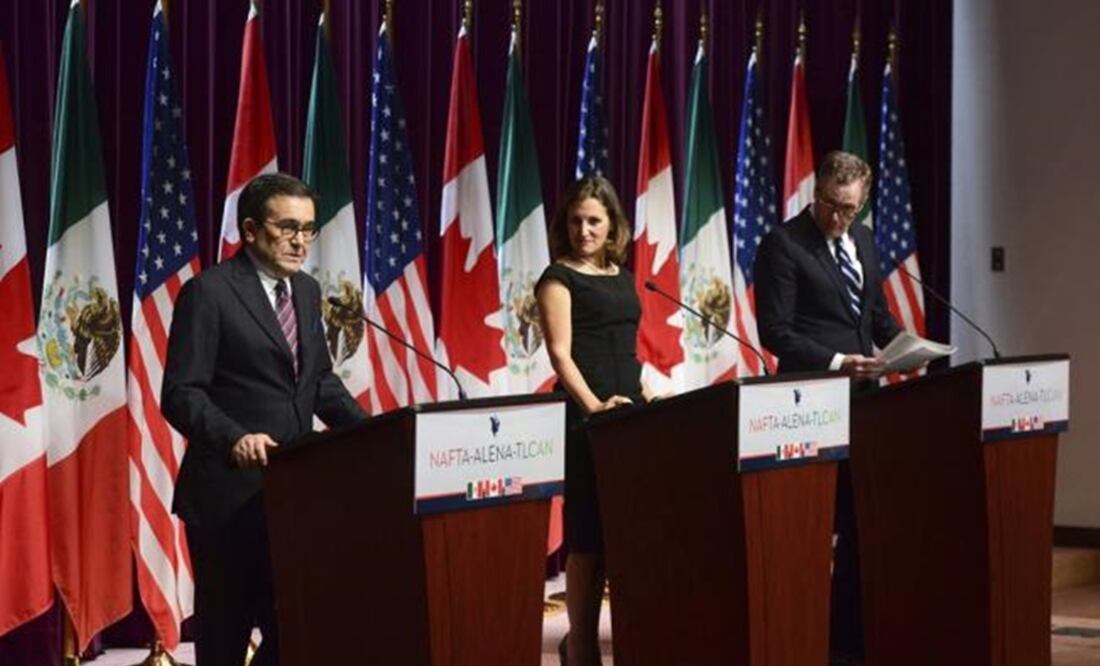 The fourth NAFTA round began on October 11 - File photo/EL UNIVERSAL