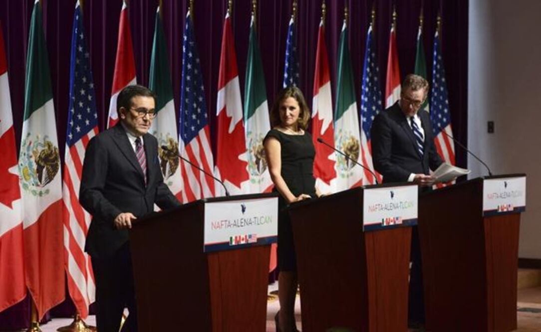 The fourth NAFTA round began on October 11 - File photo/EL UNIVERSAL