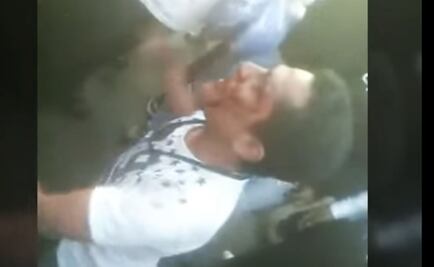 Vecinos golpean a presunto ladrón en Naucalpan