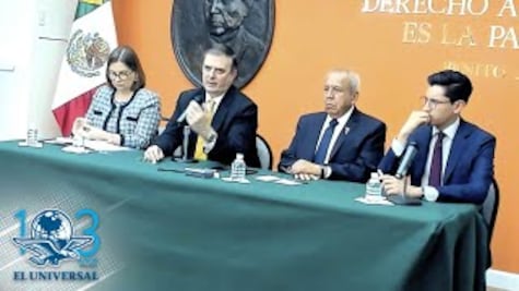 Ebrard defiende en EU "estrategia exitosa" en migración tras reunión 