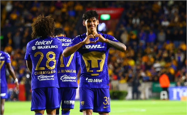 Resultado: Pumas sorprende y derrota a Tigres en el Volcán con gol de Robert Morales