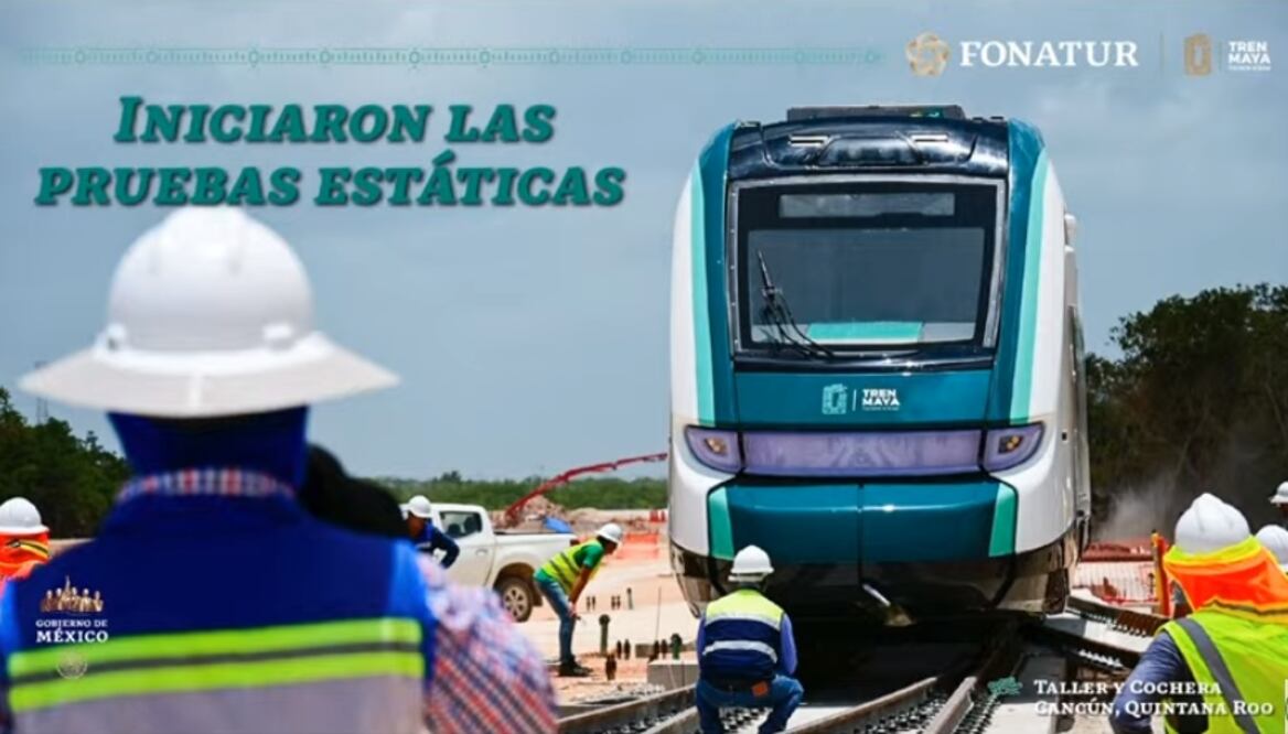 Tren Maya. Foto: Especial