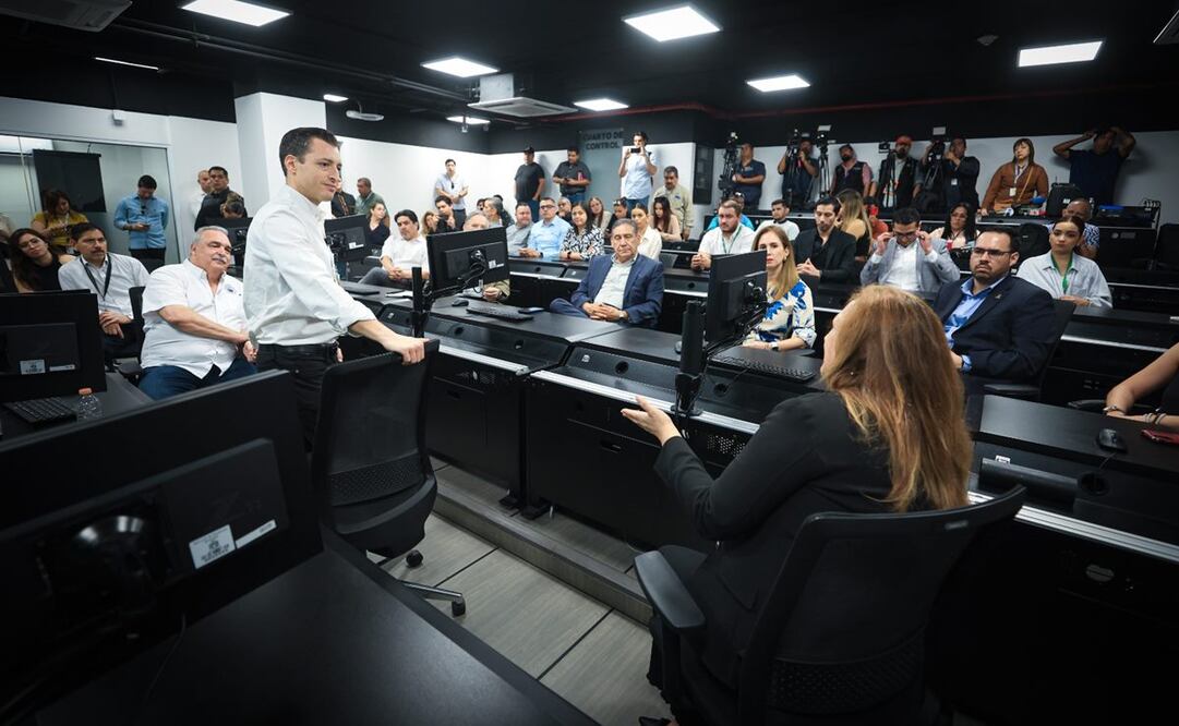 El Alcalde Luis Donaldo Colosio presentó resultados y avances de su administración en materia de seguridad. Foto: especial