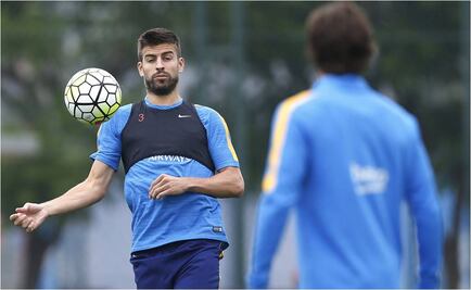 Piqué por Vermaelen, única novedad en Barcelona 