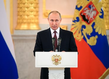 Putin denuncia que la "agresión" a Siria ayuda a los terroristas