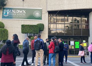 Esto dicen afectados por tercer día consecutivo de paro de trabajadores del Poder Judicial CDMX