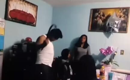 VIDEO: Captan a regidor del PT del Ayuntamiento de Puebla agrediendo a sus hijas