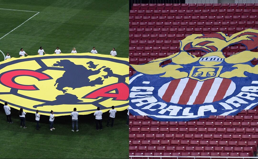 Los dos grandes: América y Guadalajara, marcas nacionales