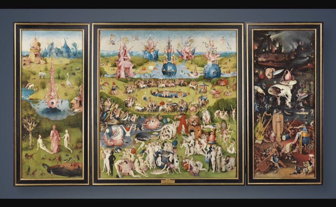 "El Jardin de las Delicias", de El Bosco. Foto: Cortesía Museo Nacional del Prado