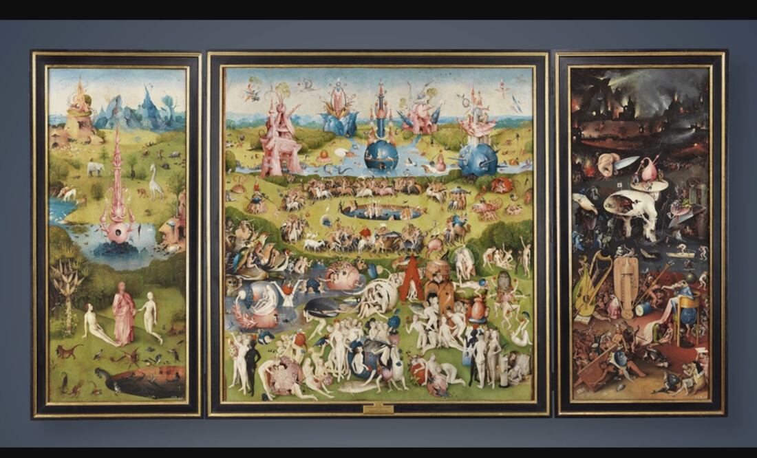"El Jardin de las Delicias", de El Bosco. Foto: Cortesía Museo Nacional del Prado