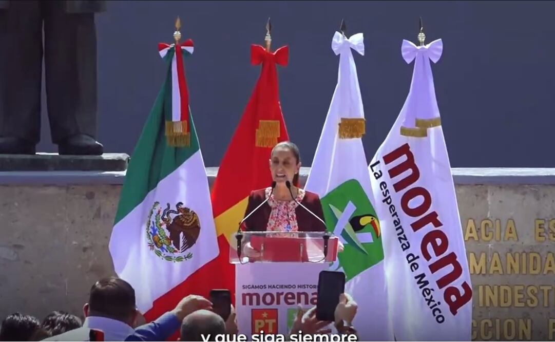 Claudia Sheinbaum Foto: Captura de pantalla