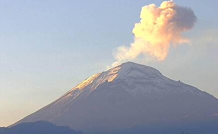 'Popo' emite 110 exhalaciones y nueve explosiones