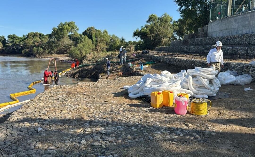 Concluyen al 100% trabajos de limpieza de Pemex en la CAEV en Álamo Temapache. Foto: Secretaría de Energía