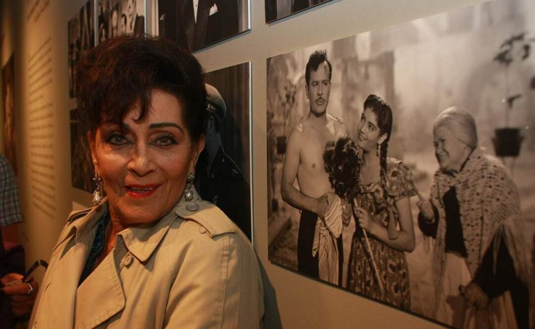 Irma Dorantes, ex esposa de Pedro Infante, asistió al homenaje del director de Nosotros los pobres y Los tres huastecos Foto: Alfonso Manzano/Clasos