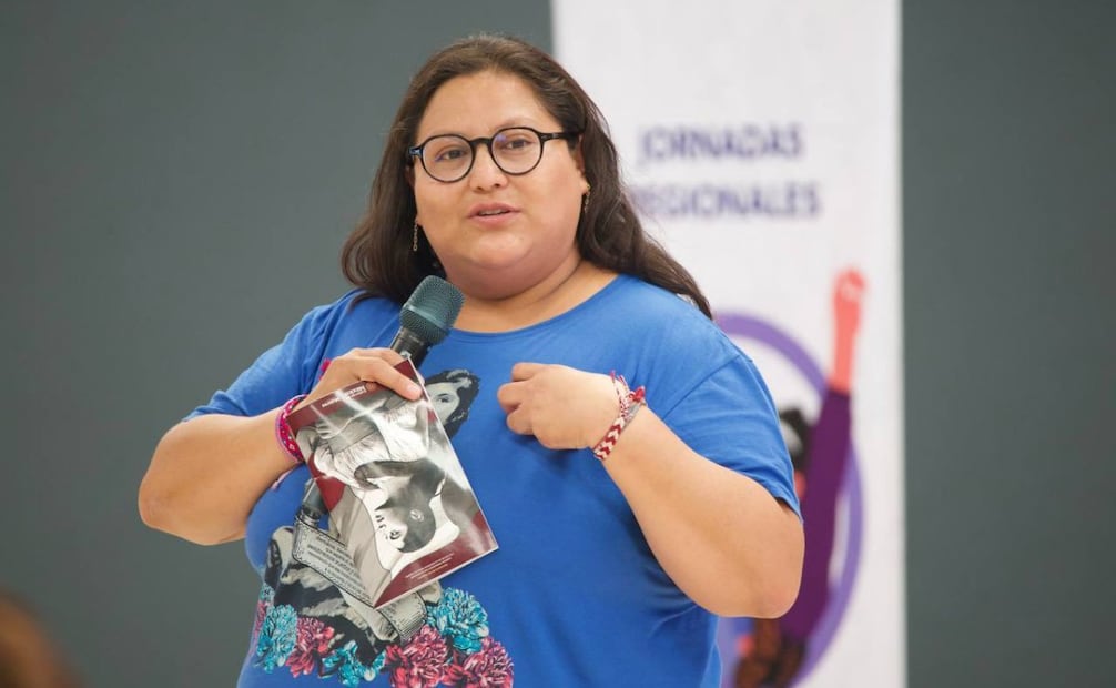 Citlalli Hernández Mora, exsecretaria de las Mujeres y presidenta de la Comisión Nacional de Elecciones de Morena. Foto: Especial