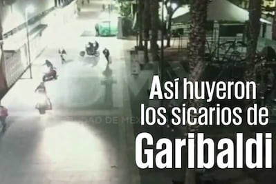 Así huyeron los sicarios vestidos de mariachi de Garibaldi