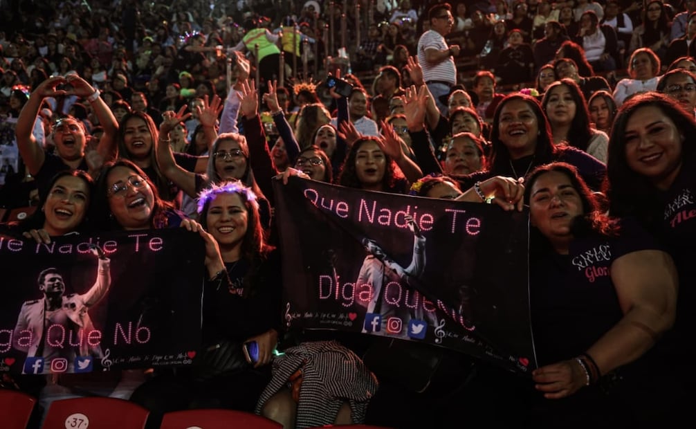 Concierto de Diego Rivera en la monumental Plaza de Toros de la Ciudad de México. Foto: Gabriel Pano/ EL UNIVERSAL