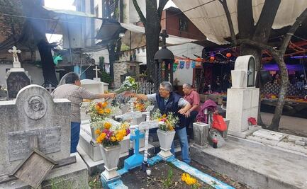 Miles de familias visitan los panteones de la alcaldía Álvaro Obregón