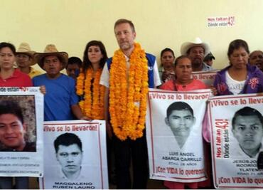 UN High Commissioner meets with parents of 43 missing students of Ayotzinapa