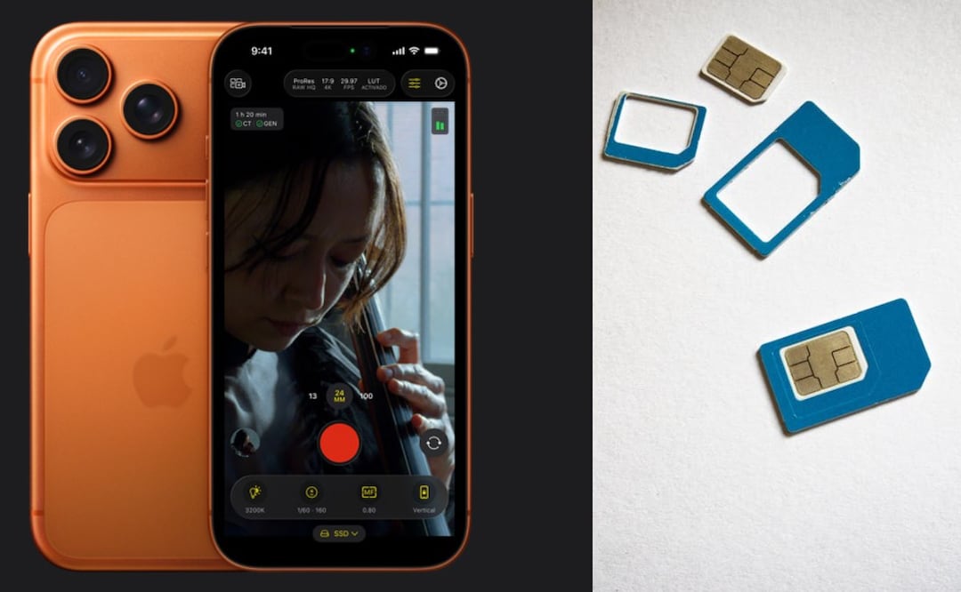 Los dispositivos más nuevos de Apple no son compatibles con tarjetas SIM físicas | Captura de pantalla y Pexels