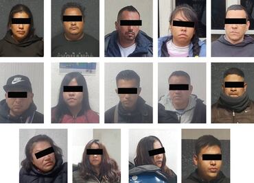 Detienen a 14 por robo en el Zócalo durante evento de Sheinbaum; sustrajeron celulares y carteras