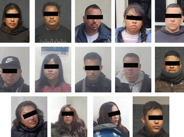 Detienen a 14 por robo en el Zócalo durante evento de Sheinbaum; sustrajeron celulares y carteras