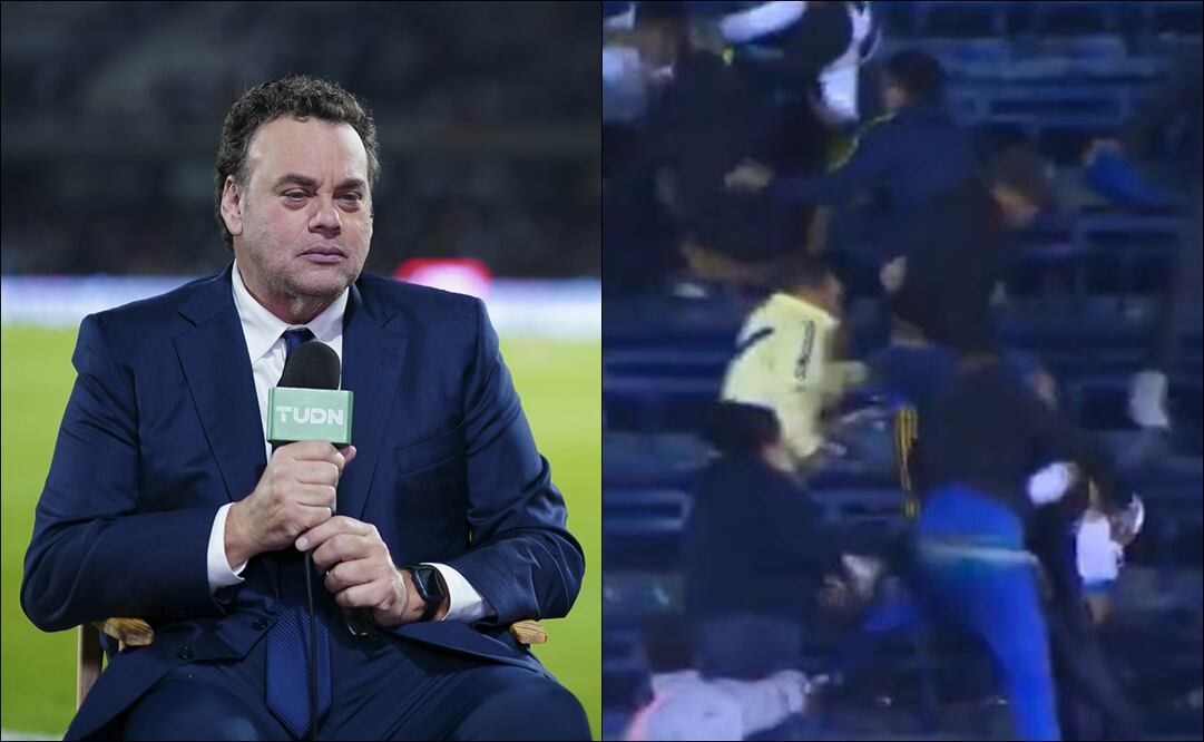 David Faitelson nombró como “indigno, vergonzoso y peligroso” el inmueble de Cruz Azul / FOTOS: Imago7 y Captura