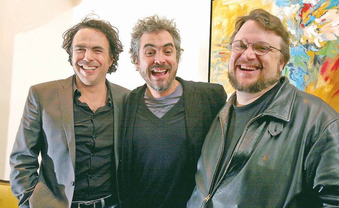 Iñárritu, Cuarón y Del Toro se han hecho de un lugar en Hollywood  FOTO: ARCHIVO