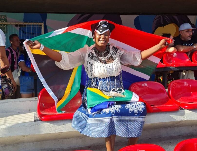 La sudafricana Nicole Mpetsheni lleva más de seis años viviendo en México. Foto: Especial