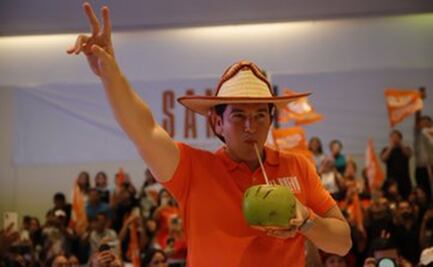 Samuel García: precampaña, con puro "sold out", como Taylor Swift