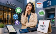 ¿Qué bancos abren el 1 de mayo de 2026? Horarios, sucursales que sí trabajan y dónde retirar dinero. Foto: IA