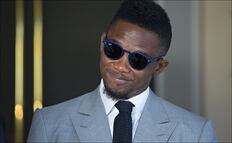 Samuel Eto'o muestra su apoyo para Gianni Infantino y le pide volver a su plan 