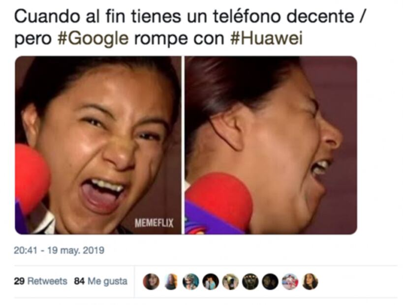 Los memes de la ruptura entre Huawei y Google