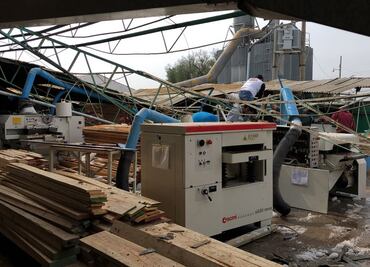 Granizada destruye fábrica, cultivo y viviendas en dos municipios de Puebla