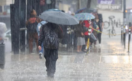 Clima CDMX hoy; pronostican lluvias fuertes, tormentas eléctricas y posible caída de granizo este domingo