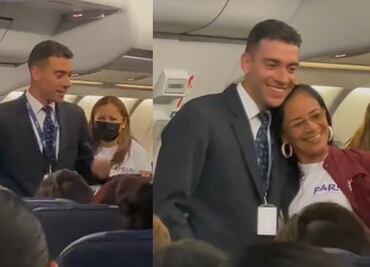 ¿Es un papucho? Mexicanas reciben a “sobrecargo guapo” con aplausos y gritos en avión