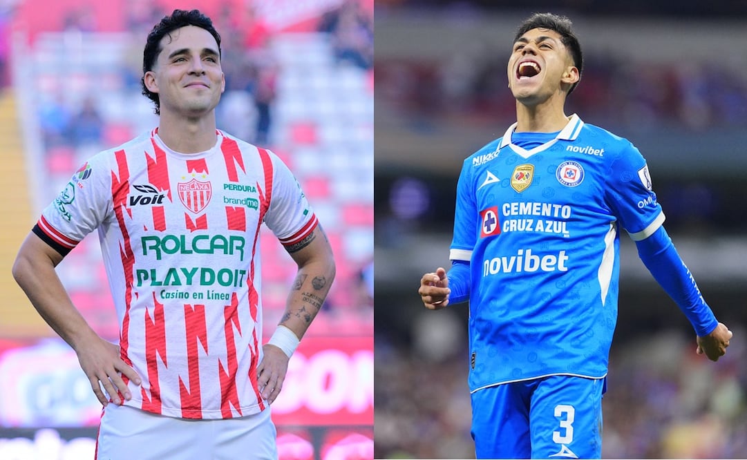 Necaxa y Cruz Azul, durante la fase regular del torneo Apertura 2026 - Fotos: imago7