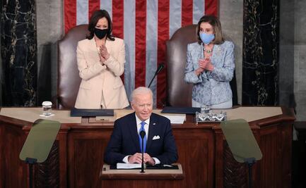 Minuto a minuto. Primer discurso de Biden ante el Congreso de Estados Unidos 