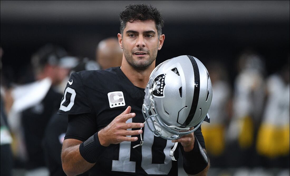 Jimmy Garoppolo está en duda para la semana 4 / Foto: AFP