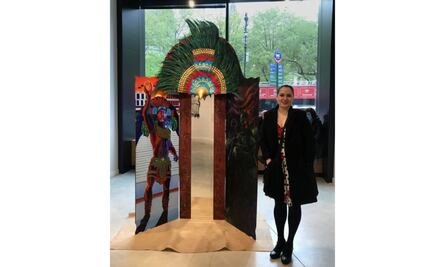 Busca la artista mexicana Mariana García Tinoco enaltecer el arte mexicano en Estados Unidos