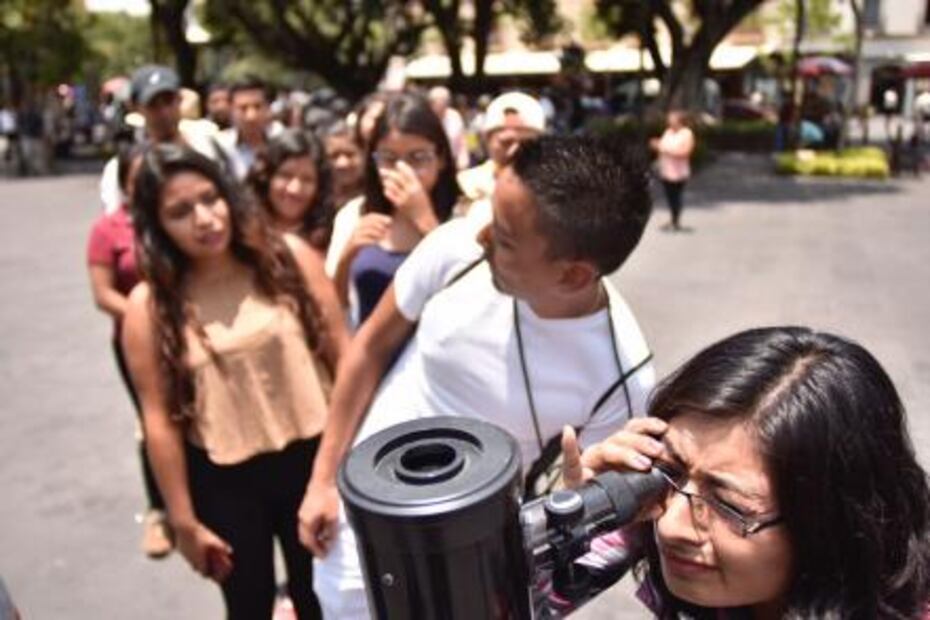 Así se vivió el eclipse de sol en los estados