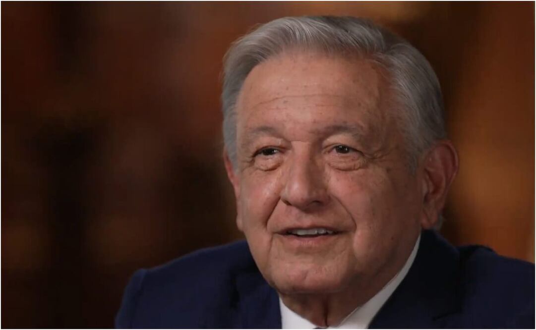 Andrés Manuel López Obrador en entrevista con 60 minutos. Foto: Captura de pantalla