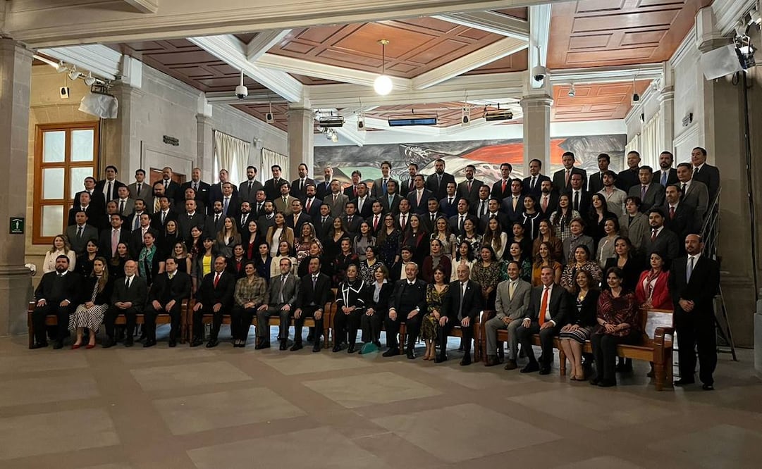 Última foto oficial de los ministros de la Suprema Corte de Justicia de la Nación, en el marco de la publicación de la convocatoria para la elección de ministros, magistrados y jueces en 2025 04 de noviembre de 2024 / Foto: Especial