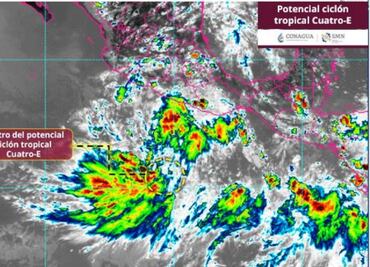 Tormenta tropical Dalila en camino; ciclón Cuatro-E avanza y amenaza a estos estados