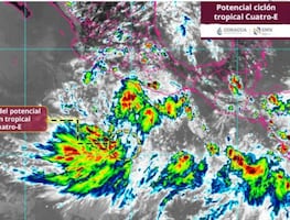 Tormenta tropical Dalila en camino; ciclón Cuatro-E avanza y amenaza a estos estados