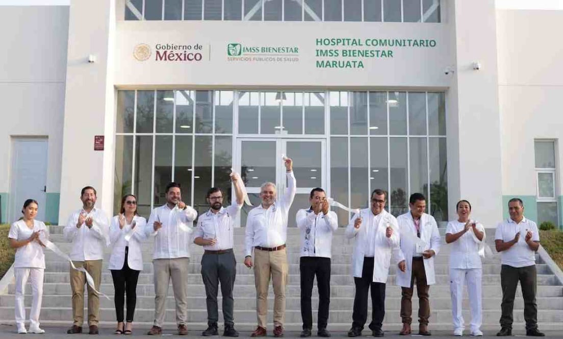 Los michoacanos tendrá nueve unidades hospitalarias que serán edificadas en el gobierno de la presidenta Claudia Sheinbaum. Foto: Especial