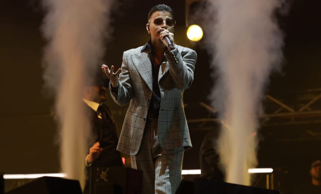 Rauw Alejandro en el Coca Cola Flow Fest. Foto: Carlos Mejía / EL UNIVERSAL