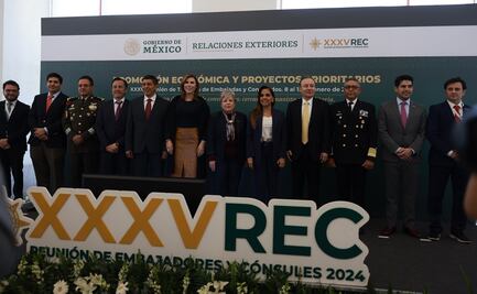 Canciller Bárcena revisa con gobernadores promoción económica y proyectos de la 4T