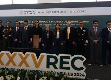 Canciller Bárcena revisa con gobernadores promoción económica y proyectos de la 4T