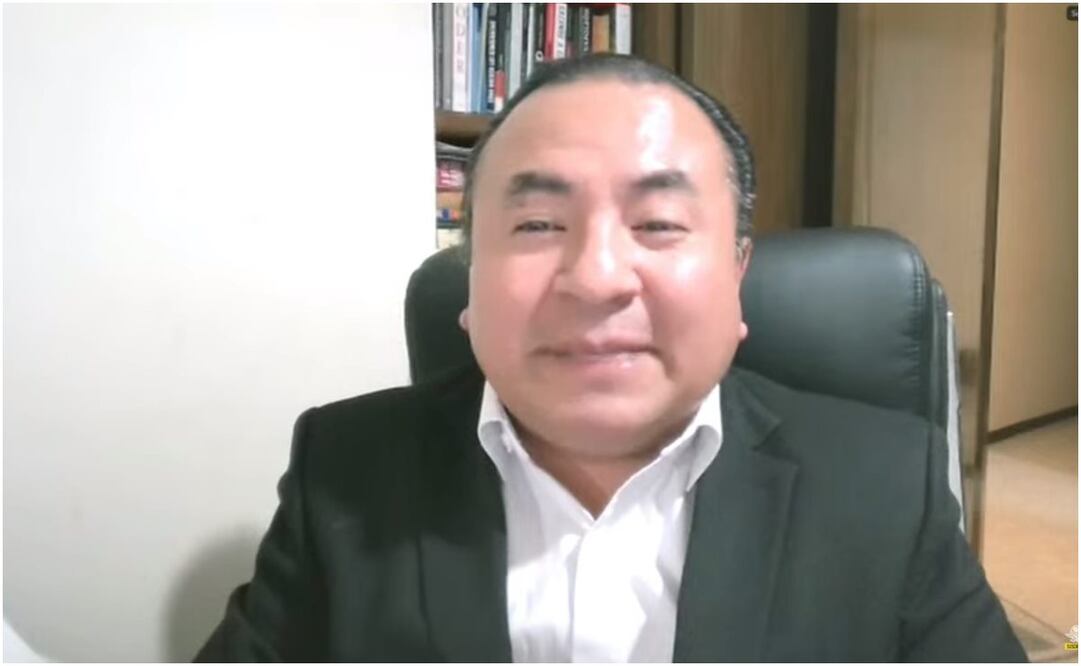 David Saucedo, especialista en Seguridad Pública. Foto: Captura de pantalla